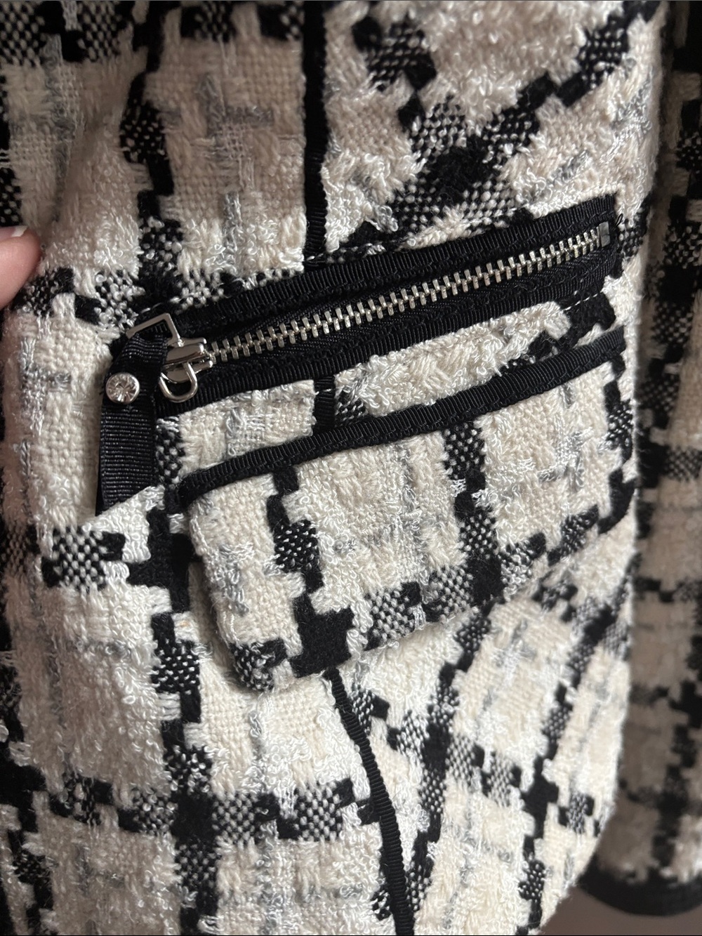 White House Black market Tweed Jacket & Skirt set sz 6 - Picture 5 of 8